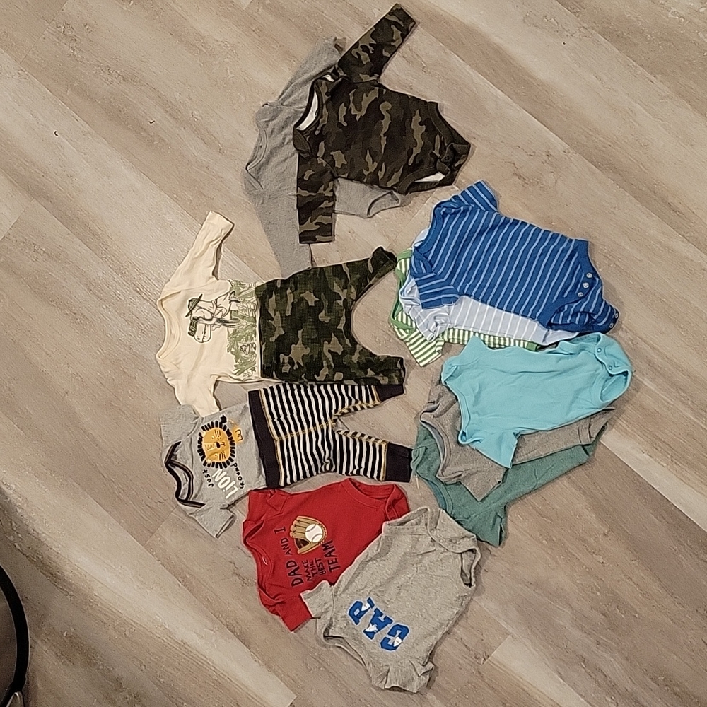 Infant Clothes Bundle all size:0-3mo